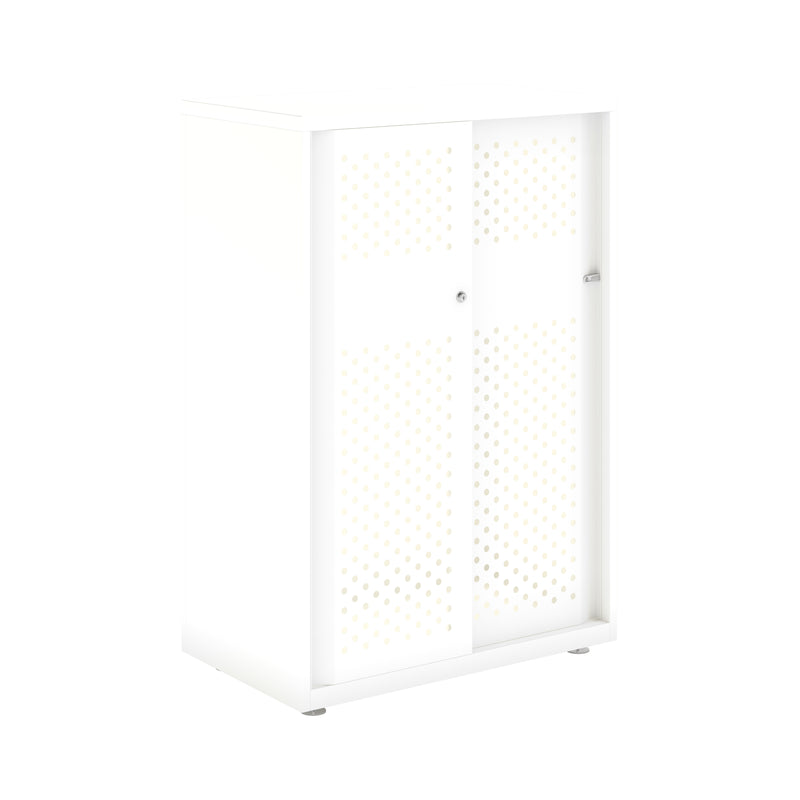 Bisley Glide With Perforated Doors - 800mm Wide (2 Shelves)