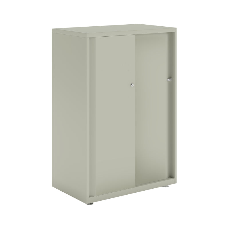 Bisley Glide With Plain Doors - 800mm Wide (2 Shelves)