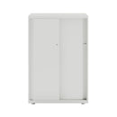 Bisley Glide With Plain Doors - 800mm Wide (2 Shelves) - NWOF