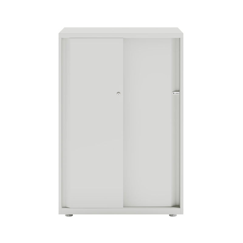 Bisley Glide With Plain Doors - 800mm Wide (2 Shelves)