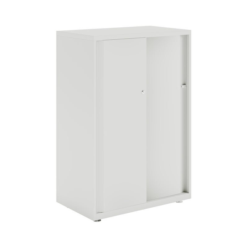 Bisley Glide With Plain Doors - 800mm Wide (2 Shelves)