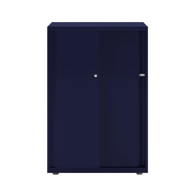 Bisley Glide With Plain Doors - 800mm Wide (2 Shelves)