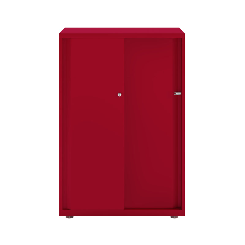 Bisley Glide With Plain Doors - 800mm Wide (2 Shelves)