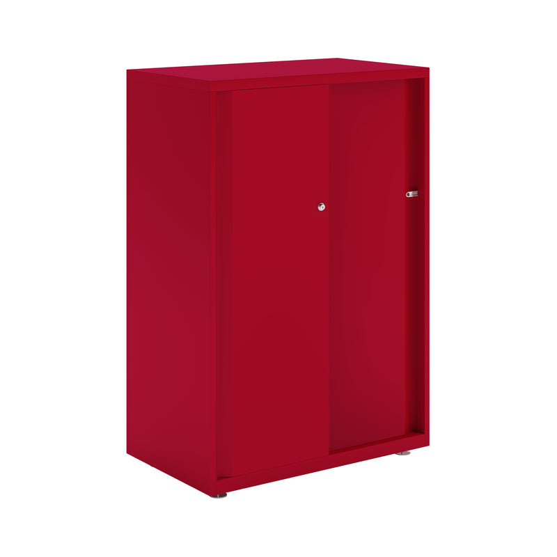 Bisley Glide With Plain Doors - 800mm Wide (2 Shelves)