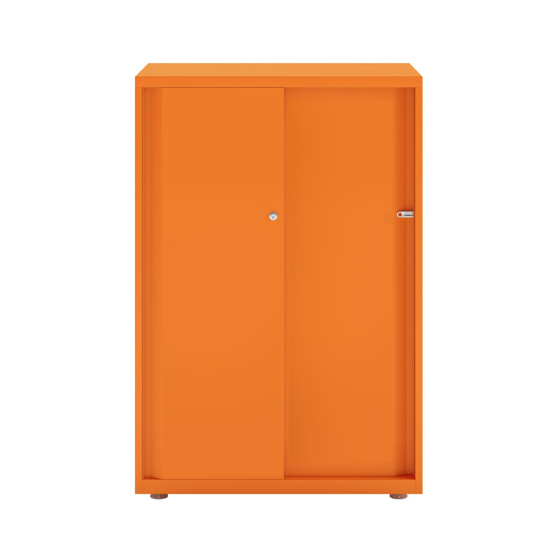 Bisley Glide With Plain Doors - 800mm Wide (2 Shelves)