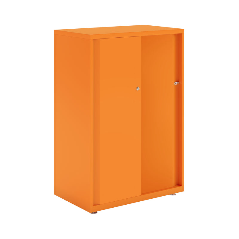 Bisley Glide With Plain Doors - 800mm Wide (2 Shelves)