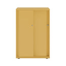 Bisley Glide With Plain Doors - 800mm Wide (2 Shelves) - NWOF