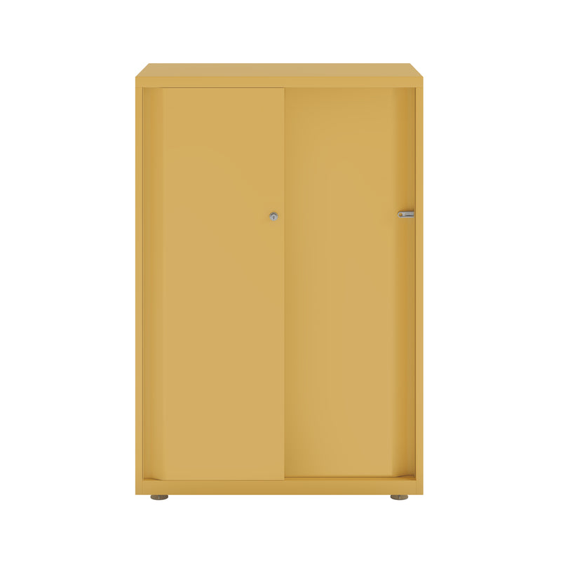 Bisley Glide With Plain Doors - 800mm Wide (2 Shelves)