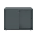 Bisley Glide With Plain Doors - 1000mm Wide (1 Shelf) - NWOF