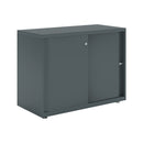 Bisley Glide With Plain Doors - 1000mm Wide (1 Shelf) - NWOF