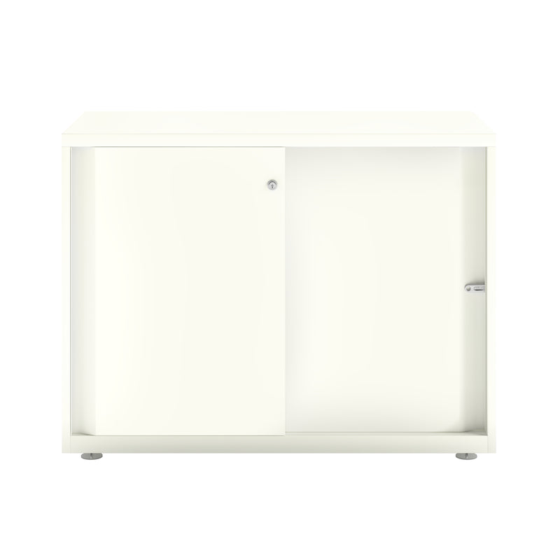 Bisley Glide With Plain Doors - 1000mm Wide (1 Shelf)