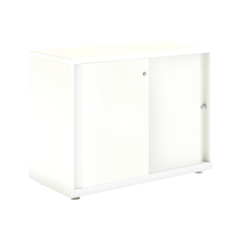 Bisley Glide With Plain Doors - 1000mm Wide (1 Shelf)