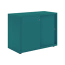 Bisley Glide With Plain Doors - 1000mm Wide (1 Shelf) - NWOF