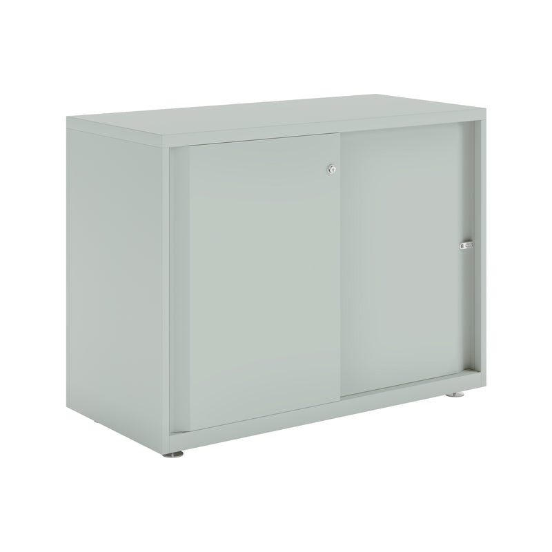 Bisley Glide With Plain Doors - 1000mm Wide (1 Shelf)