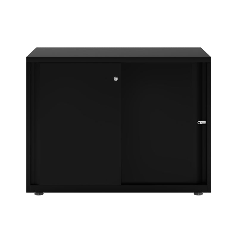 Bisley Glide With Plain Doors - 1000mm Wide (1 Shelf)