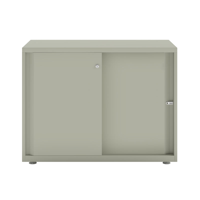 Bisley Glide With Plain Doors - 1000mm Wide (1 Shelf)