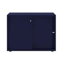 Bisley Glide With Plain Doors - 1000mm Wide (1 Shelf) - NWOF