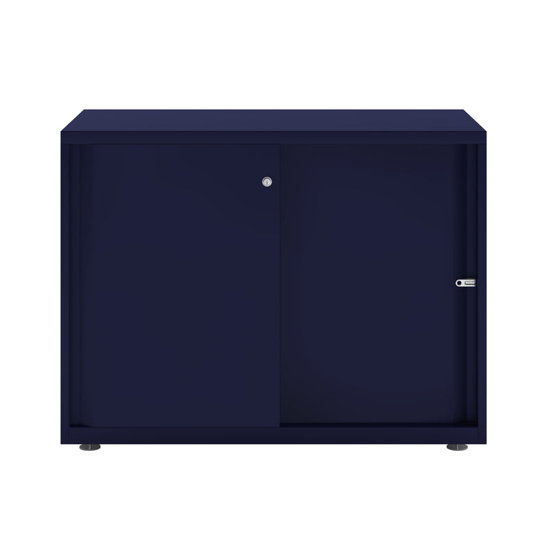 Bisley Glide With Plain Doors - 1000mm Wide (1 Shelf)