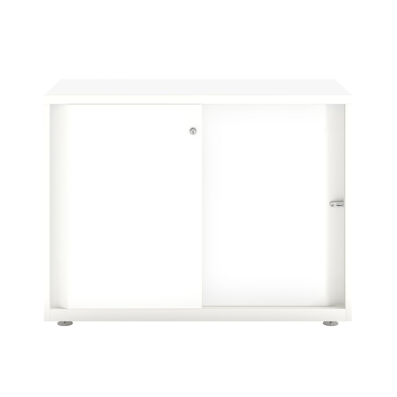 Bisley Glide With Plain Doors - 1000mm Wide (1 Shelf)