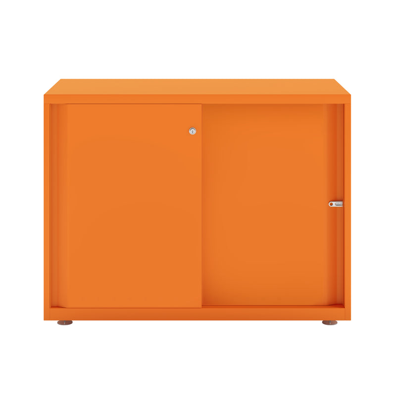 Bisley Glide With Plain Doors - 1000mm Wide (1 Shelf)