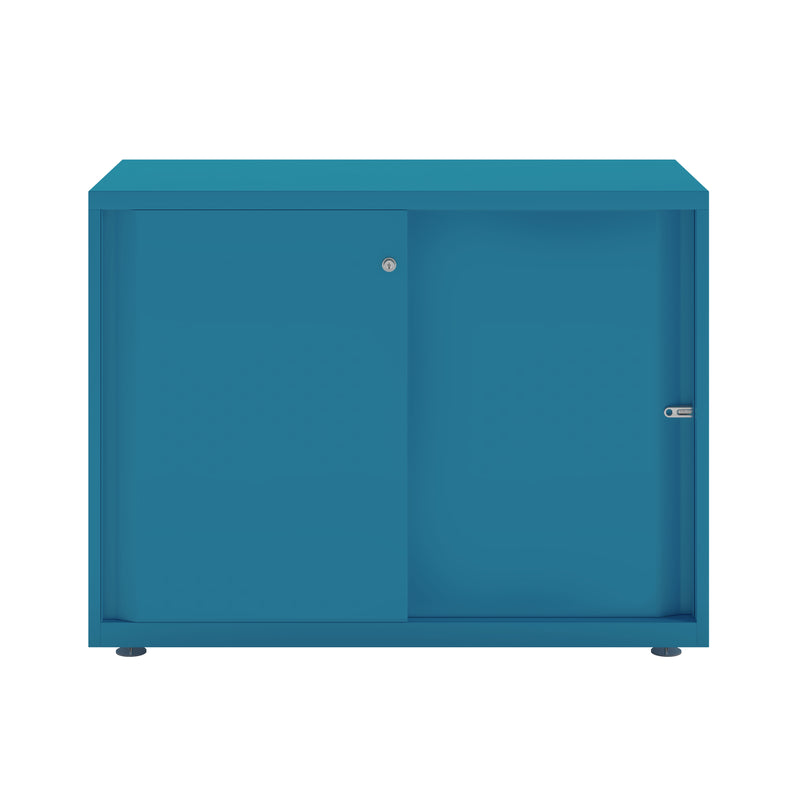 Bisley Glide With Plain Doors - 1000mm Wide (1 Shelf)