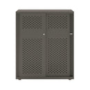 Bisley Glide With Perforated Doors - 1000mm Wide (2 Shelves) - NWOF