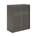 Bisley Glide With Perforated Doors - 1000mm Wide (2 Shelves) - NWOF