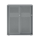 Bisley Glide With Perforated Doors - 1000mm Wide (2 Shelves) - NWOF