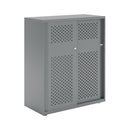 Bisley Glide With Perforated Doors - 1000mm Wide (2 Shelves) - NWOF