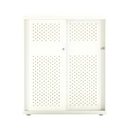 Bisley Glide With Perforated Doors - 1000mm Wide (2 Shelves) - NWOF