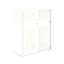 Bisley Glide With Perforated Doors - 1000mm Wide (2 Shelves) - NWOF