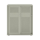 Bisley Glide With Perforated Doors - 1000mm Wide (2 Shelves) - NWOF