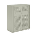 Bisley Glide With Perforated Doors - 1000mm Wide (2 Shelves) - NWOF