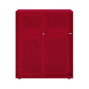 Bisley Glide With Perforated Doors - 1000mm Wide (2 Shelves) - NWOF