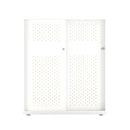 Bisley Glide With Perforated Doors - 1000mm Wide (2 Shelves) - NWOF