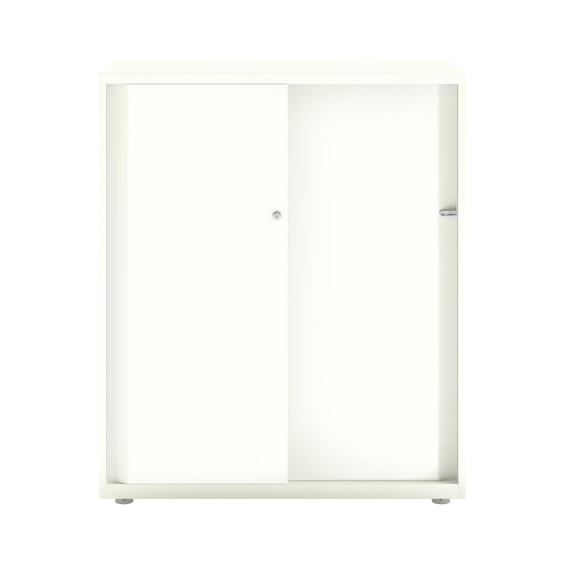 Bisley Glide With Plain Doors - 1000mm Wide (2 Shelves)