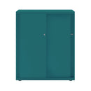 Bisley Glide With Plain Doors - 1000mm Wide (2 Shelves) - NWOF