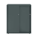 Bisley Glide With Plain Doors - 1000mm Wide (2 Shelves) - NWOF