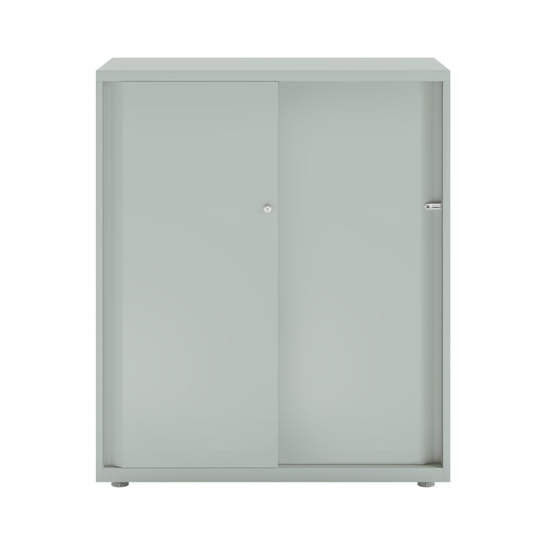 Bisley Glide With Plain Doors - 1000mm Wide (2 Shelves)