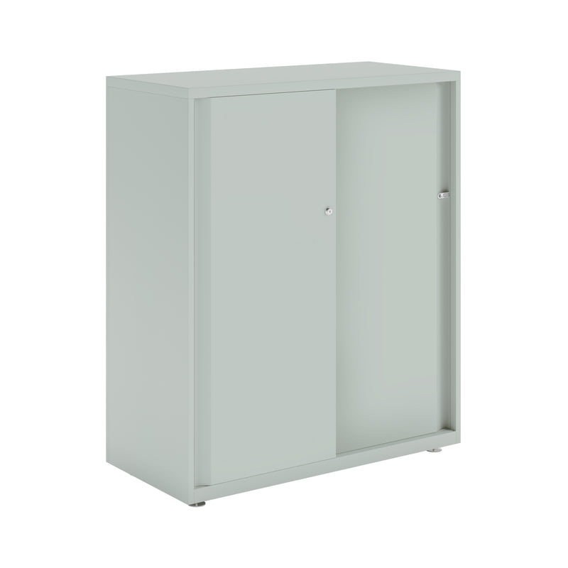 Bisley Glide With Plain Doors - 1000mm Wide (2 Shelves)