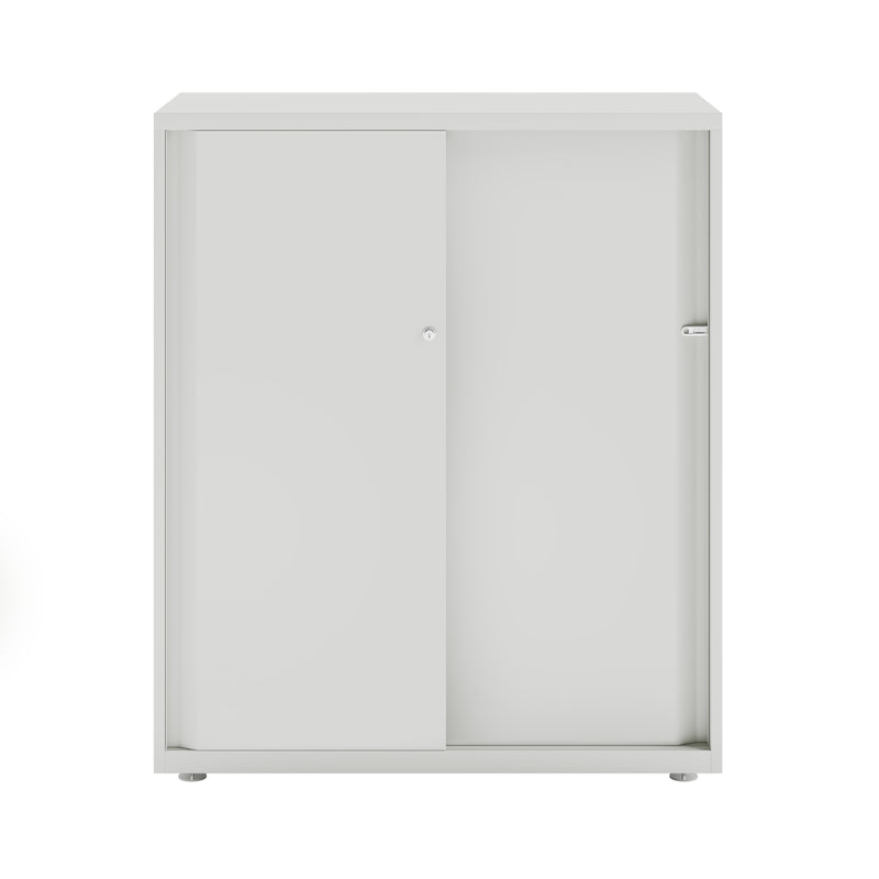 Bisley Glide With Plain Doors - 1000mm Wide (2 Shelves)