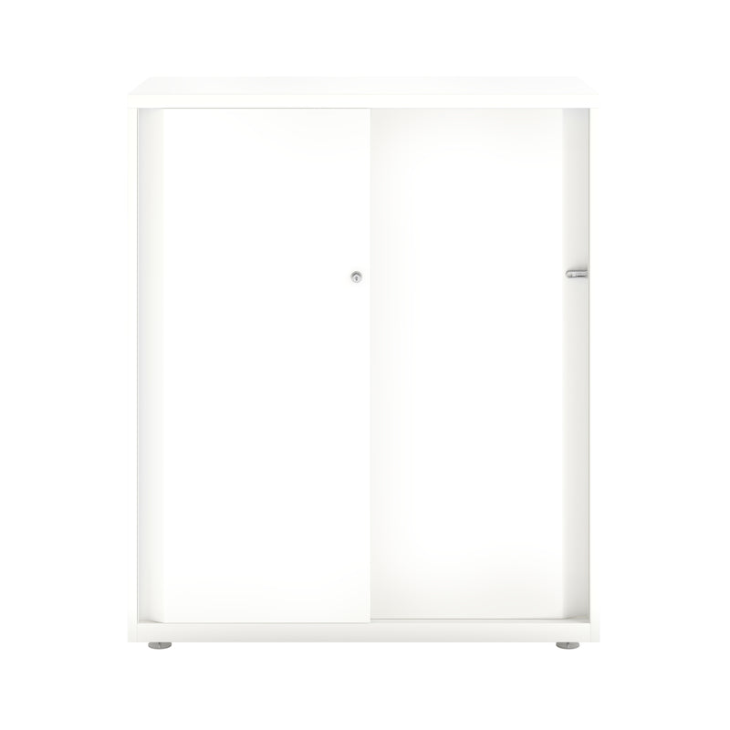 Bisley Glide With Plain Doors - 1000mm Wide (2 Shelves)