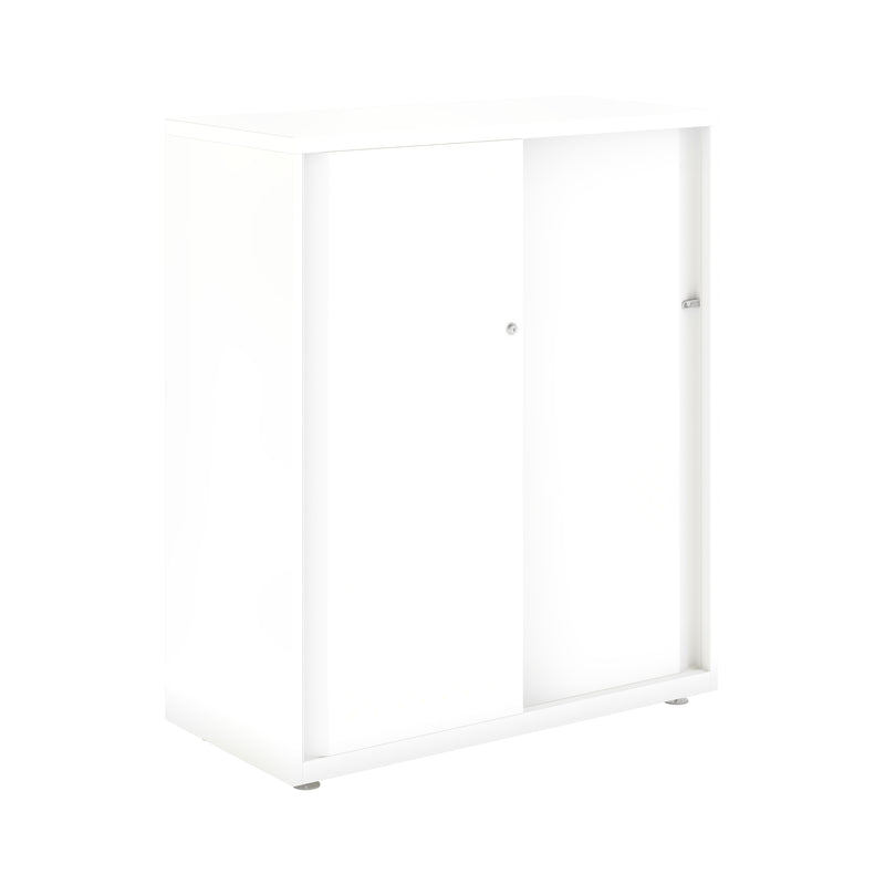 Bisley Glide With Plain Doors - 1000mm Wide (2 Shelves)