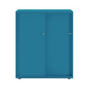 Bisley Glide With Plain Doors - 1000mm Wide (2 Shelves) - NWOF