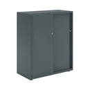 Bisley Glide With Plain Doors - 1000mm Wide (2 Shelves) - NWOF