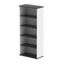 Impulse Bookcase - Black & White - NWOF