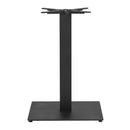 Boston Sleek Black Dining Table Base - Large Square - NWOF