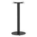 Boston Sleek Black Mid-Height Table Base - Small Round - NWOF