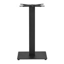 Boston Sleek Black Dining Table Base - Small Square - NWOF