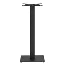 Boston Sleek Black Mid Height Table Base - Small Square - NWOF